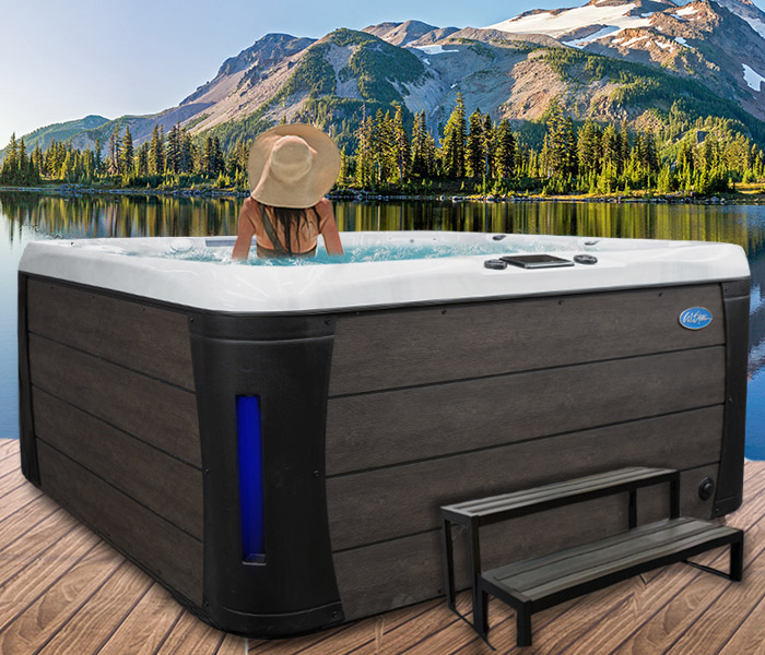 Calspas hot tub being used in a family setting - hot tubs spas for sale Oceanside